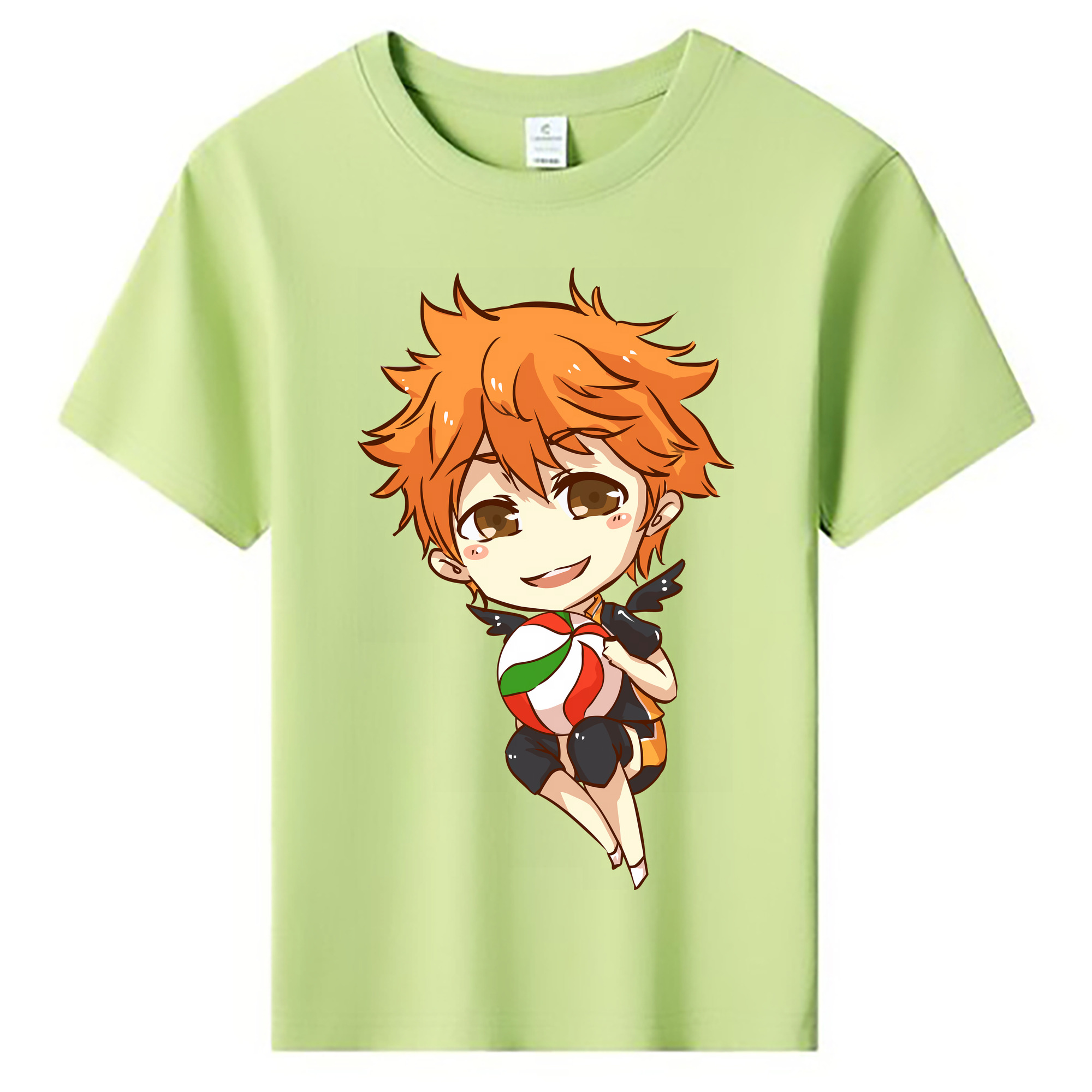 （画像用） ハイキュー!! Haikyu!! 綿100％キッズTシャツ（フロントプリント）